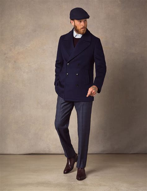 mens pea coat australia